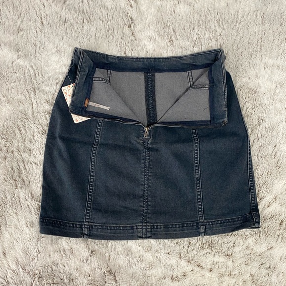 Free People Multicolored Mini Pencil Skirt Casual - Picture 4 of 10